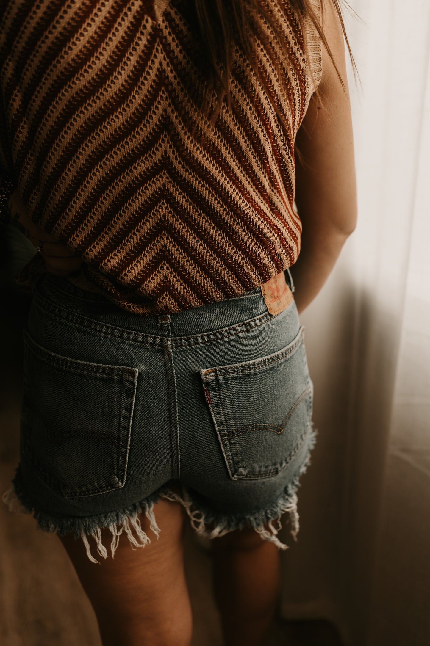 Levi Shorts *Repurposed Material