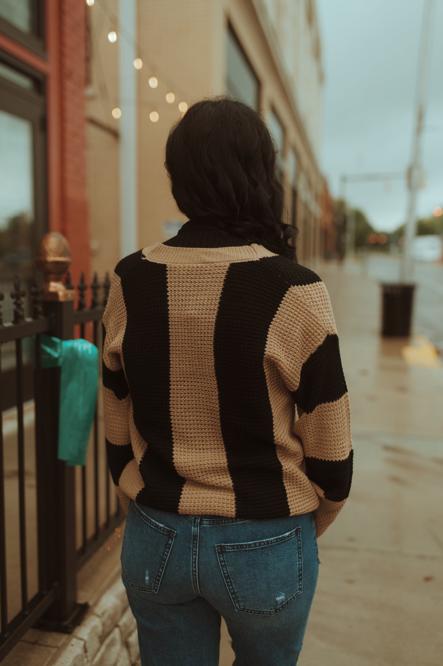 Stripe Cardigan