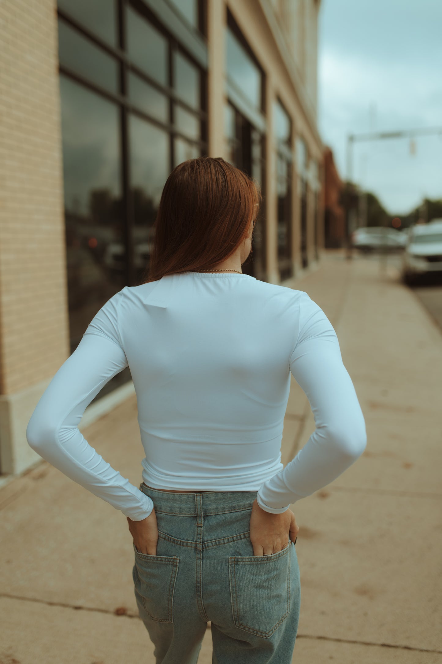 Basic Long Sleeve - White