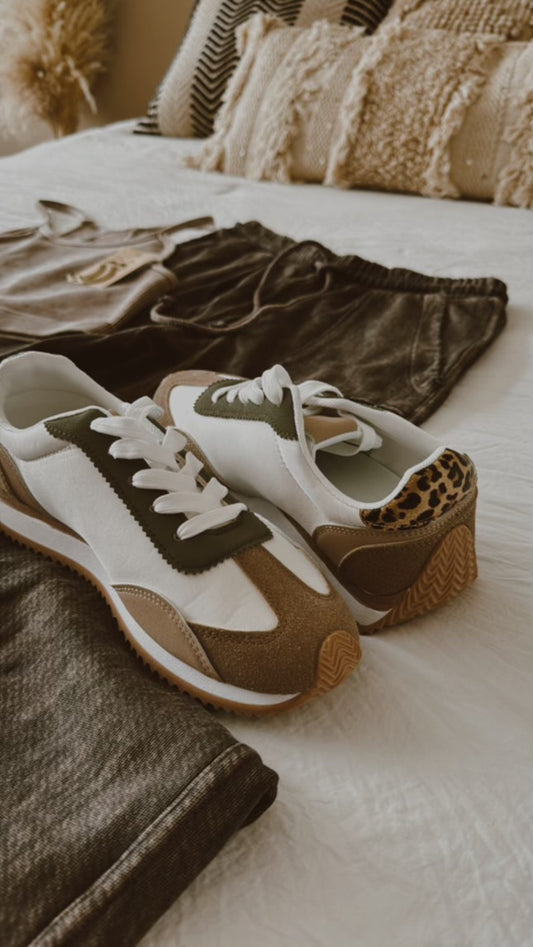 Leopard Tennis Shoes
