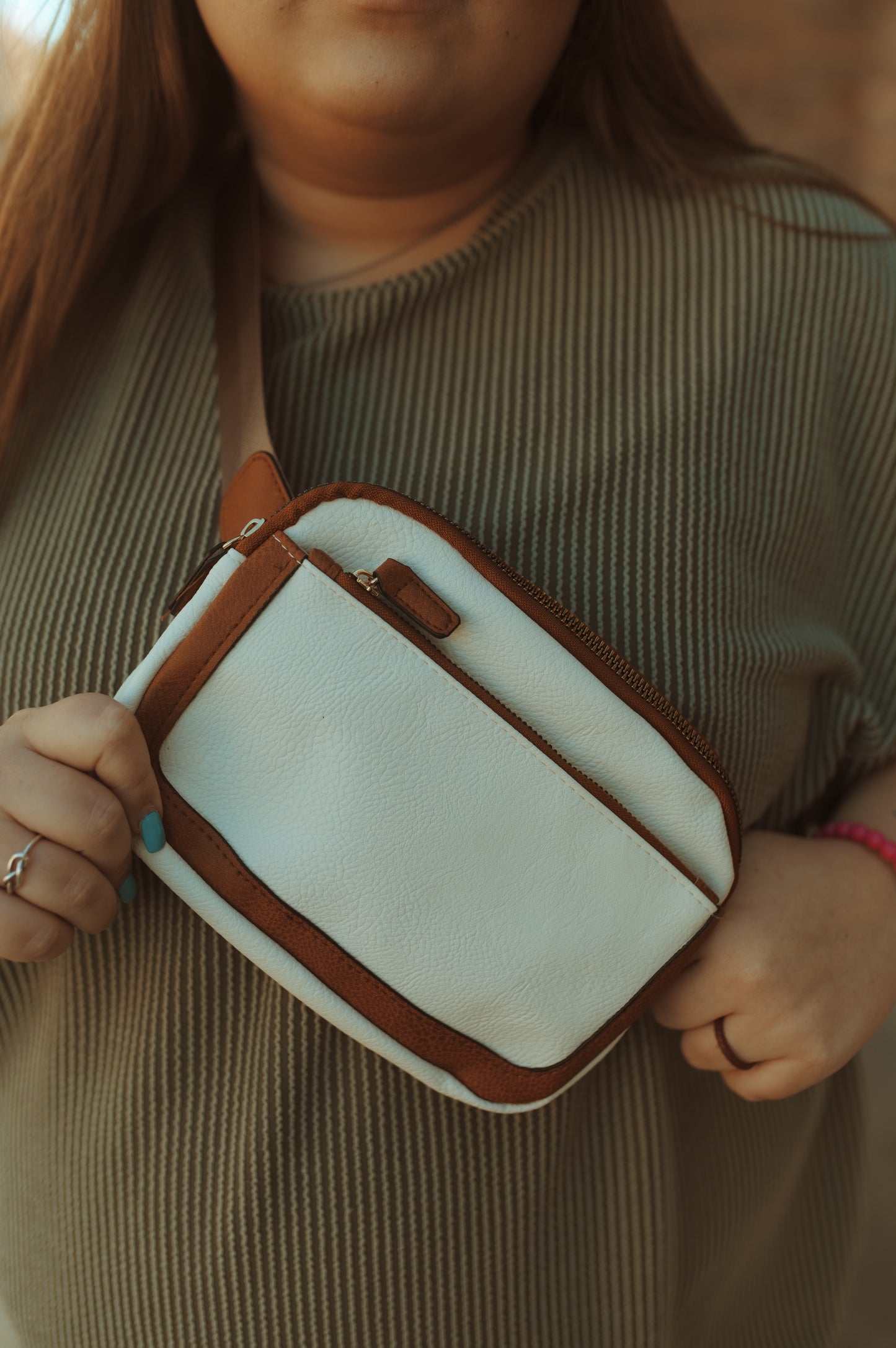 White Cross Body