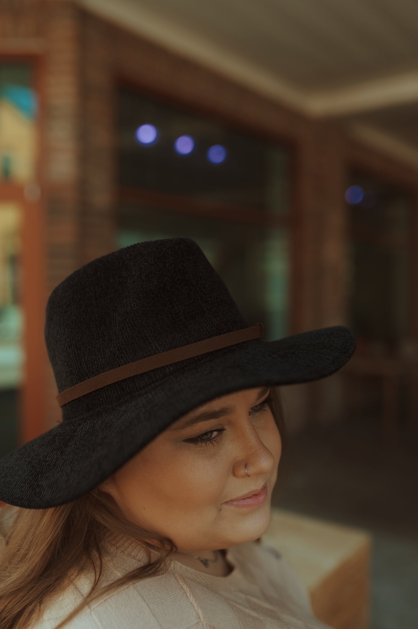 Brim Hat - Black