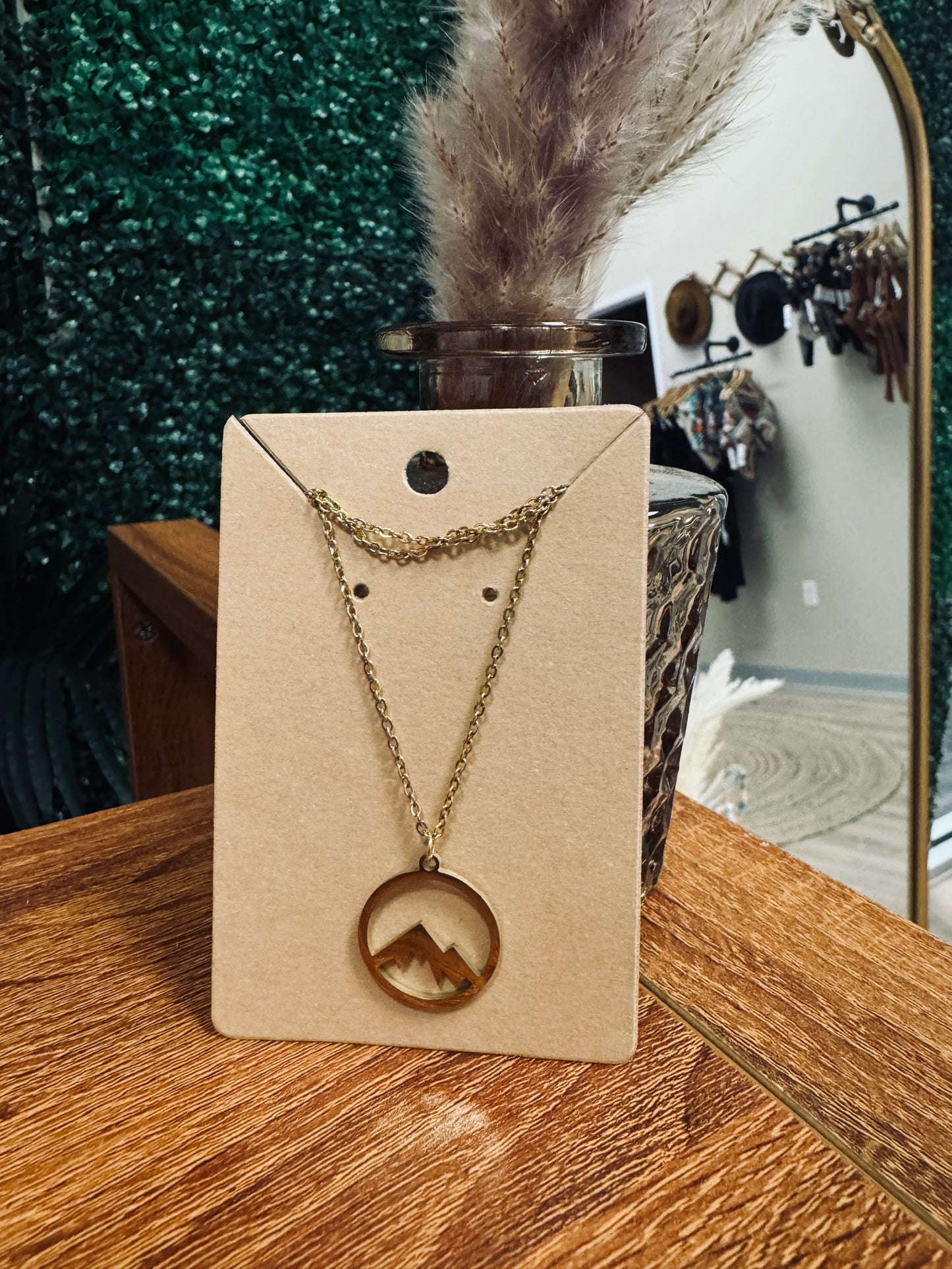 Gold Mountain Necklace