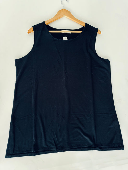 Plus Black Tank