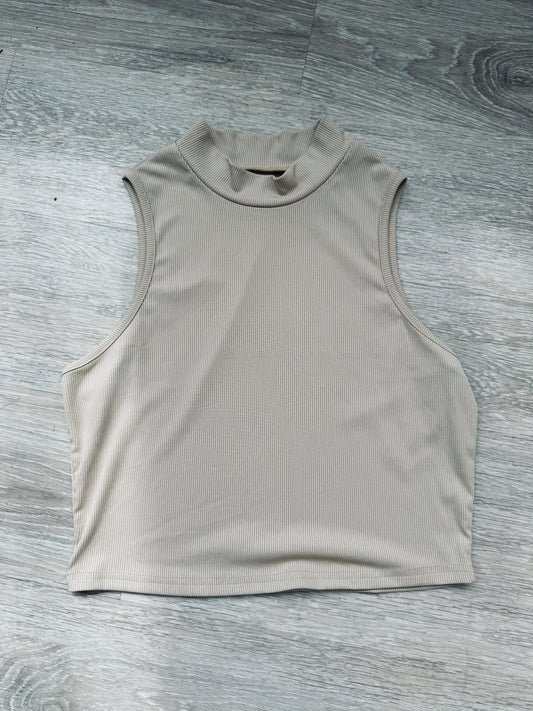 Ribbed Mock Neck Tank - Thrift