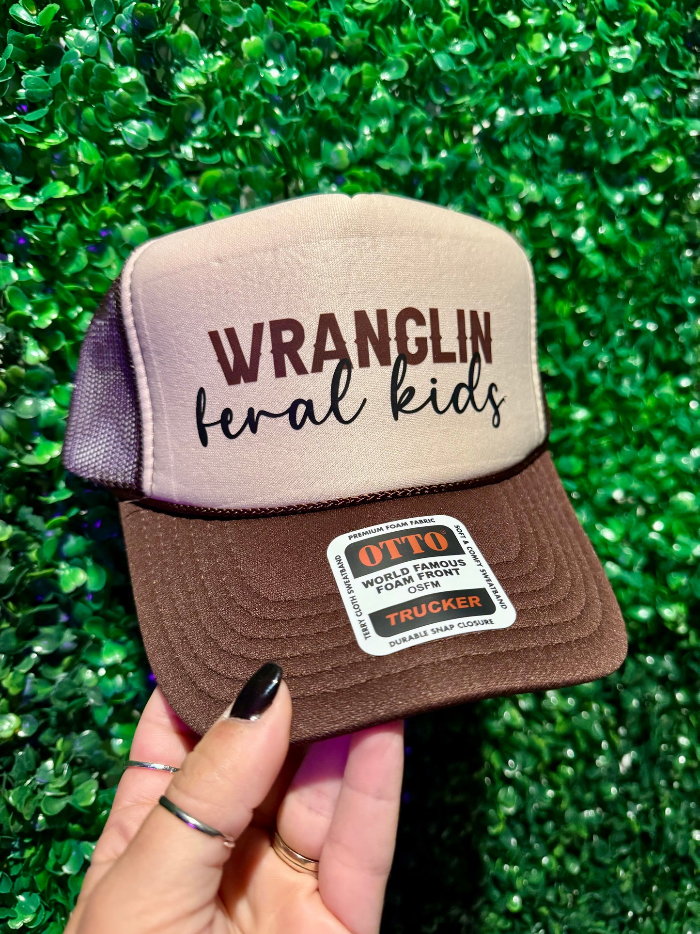 Wrangling Feral Kids Trucker Hat